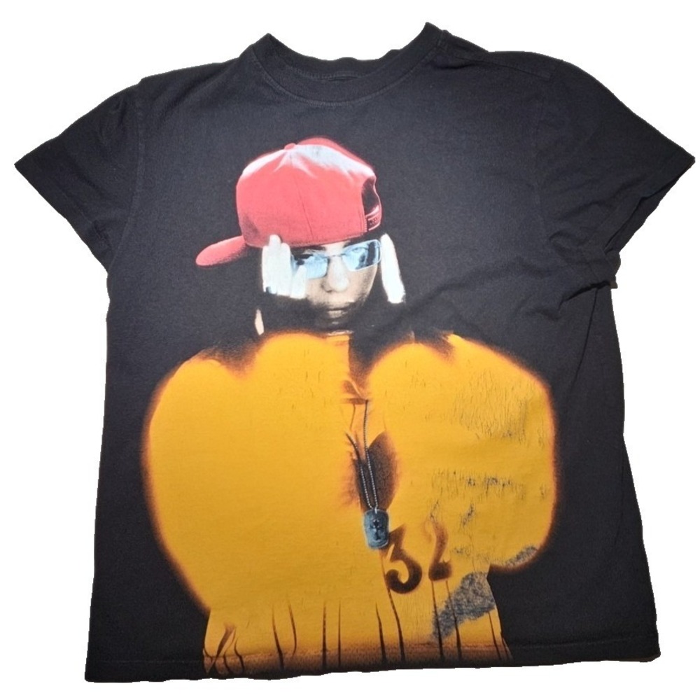 Billie Eilish Hit‎ Me Hard and Soft Tour T-Shirt Black Graphic Concert Tee Small